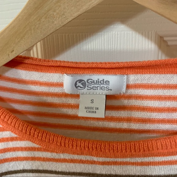 Like New Guide Series Striped Lightweight Sweater - Picture 2 of 3